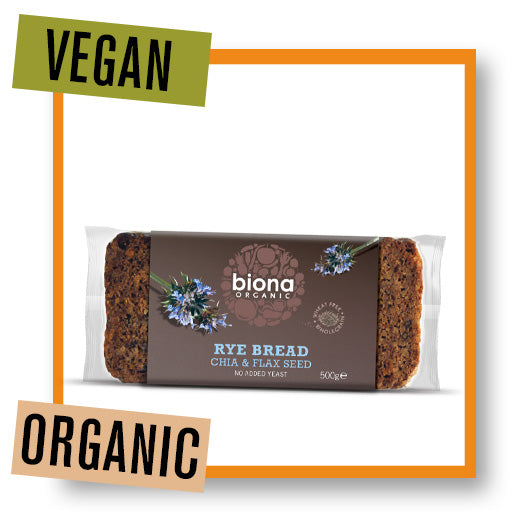 Biona Organic Rye Bread with Chia & Flax Seed