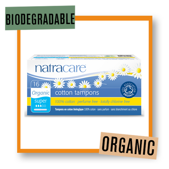 Natracare Organic Super Applicator Tampons
