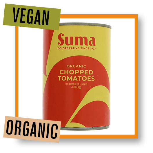 Suma Organic Chopped Tomatoes Tin