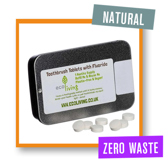 Eco Living Toothpaste Tablets with Fluoride