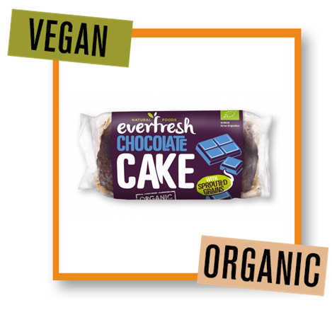 Everfresh Organic Chocolate Cake with Sprouted Grains