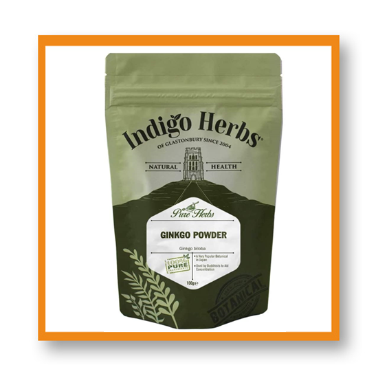 Indigo Herbs Ginkgo Powder