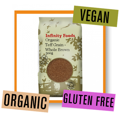 Infinity Foods Organic Wholegrain Brown Teff