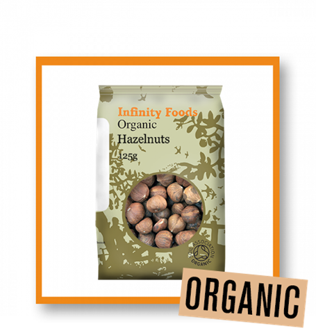 Infinity Foods Organic Raw Hazelnuts