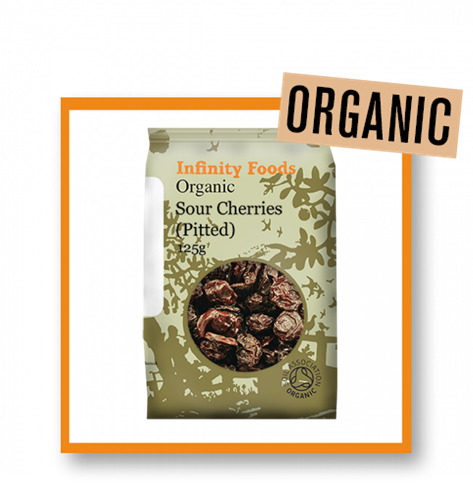 Infinity Foods Organic Sour Pitted Cherries