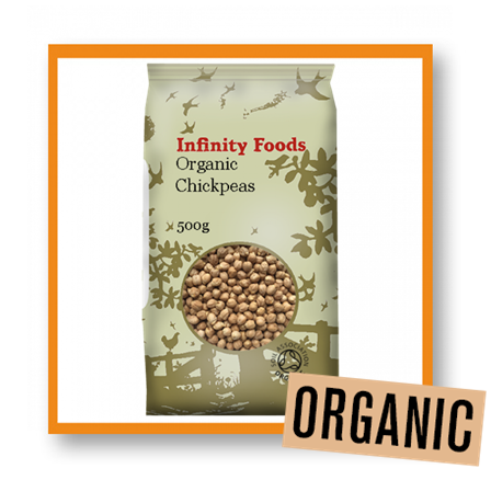 Infinity Foods Organic Dried Chickpeas