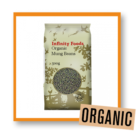Infinity Foods Organic Dried Mung Beans