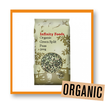 Infinity Foods Organic Split Green Peas