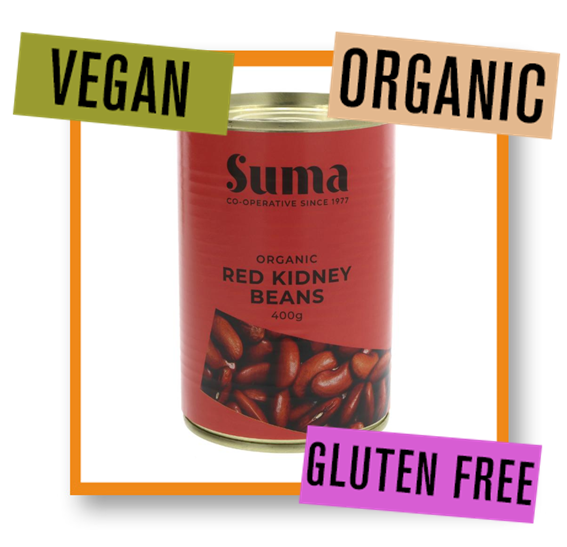 Suma Organic Red Kidney Beans