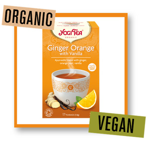 Yogi Tea Organic Ginger Orange with Vanilla