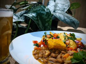 Vegan Recipe: Drunken Bean Chilli with Cloudwater Brewing Co.