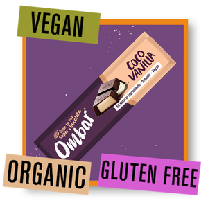 Ombar Coco Vanilla Filled Vegan Chocolate Bar 42g