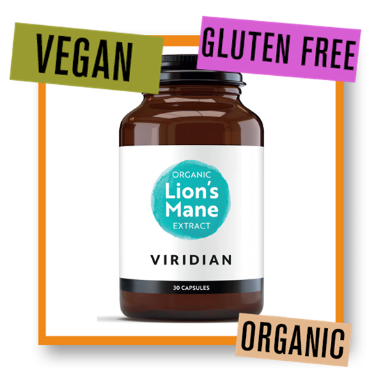 Viridian Lions Mane Extract Capsules