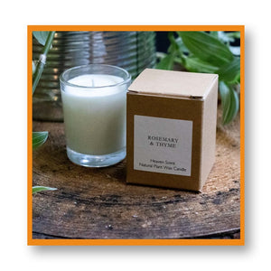 Heaven Scent Votive Candle Rosemary & Thyme