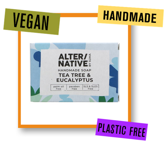 Alternative By Suma Tea Tree & Eucalyptus Soap