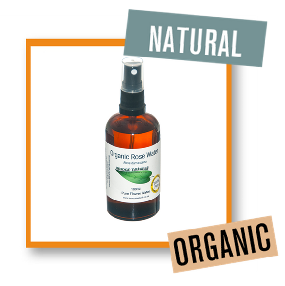 Amour Naturals Organic Rose Flower Water