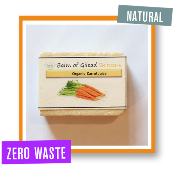 Balm of Gilead Carrot Juice Soap Organic