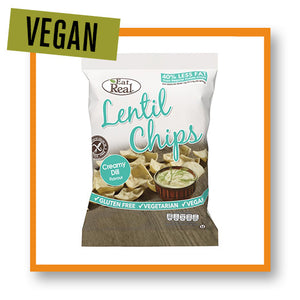 Eat Real Lentil Chips Creamy Dill