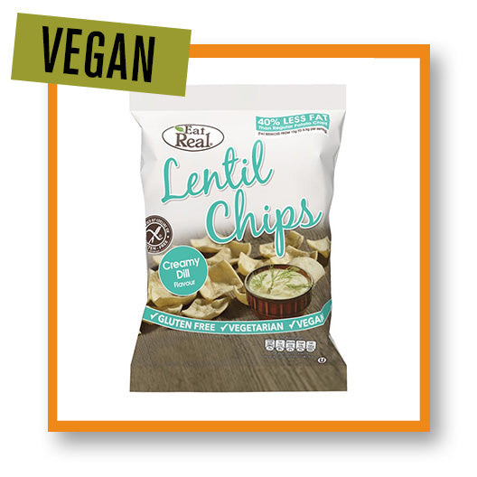 Eat Real Lentil Chips Creamy Dill