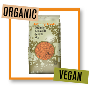 Infinity Foods Organic Red Lentils
