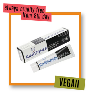 Kingfisher Charcoal Naturally Whitening Toothpaste