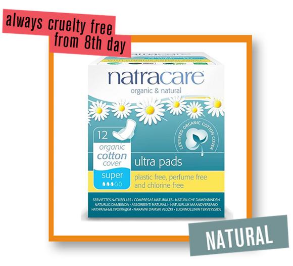 Natracare Organic Super Ultrapad With Wings