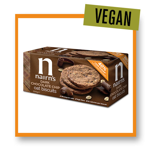 Nairn's Dark Chocolate Chip Oat Biscuits