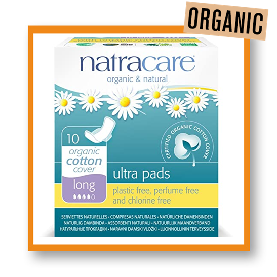 Natracare Organic Long Ultrapad With Wings