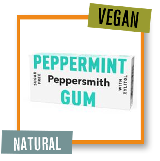 Peppersmith Sugar Free Gum English Peppermint