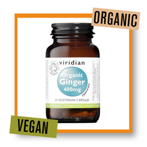 Viridian Ginger 400mg Organic