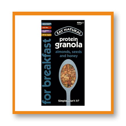 Eat Natural Protein Granola with Almonds, Seeds & Honey