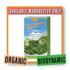 Natural Cool Demeter Spinach Leaf Portions