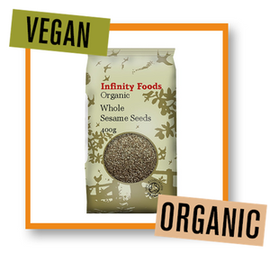 Infinity Foods Organic Whole Sesame Seeds