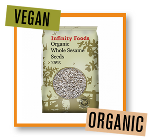 Infinity Foods Organic Whole Sesame Seeds