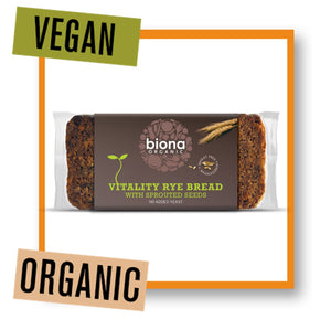 Biona Organic Vitality Rye Bread with Sprouted Seeds