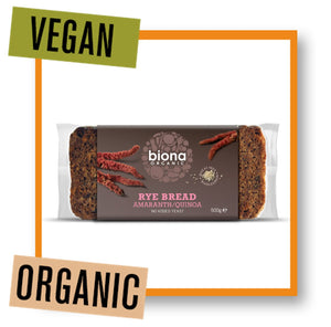 Biona Organic Rye Bread with Amaranth & Quinoa