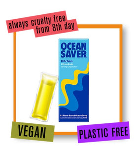 Ocean Saver Kitchen Degreaser Cleaner Refill Drops - Citrus Kelp