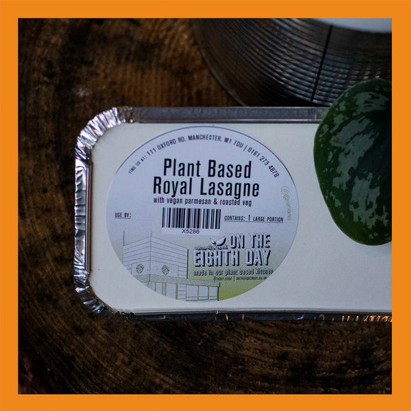 Eighth Day Cafe Plant Based Royal Lasagne