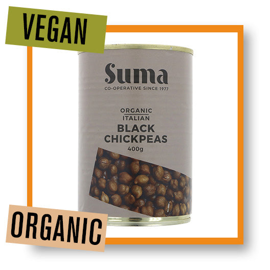 Suma Organic Black Chickpeas
