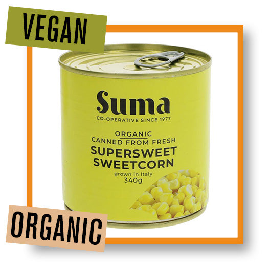 Suma Organic Italian Sweetcorn