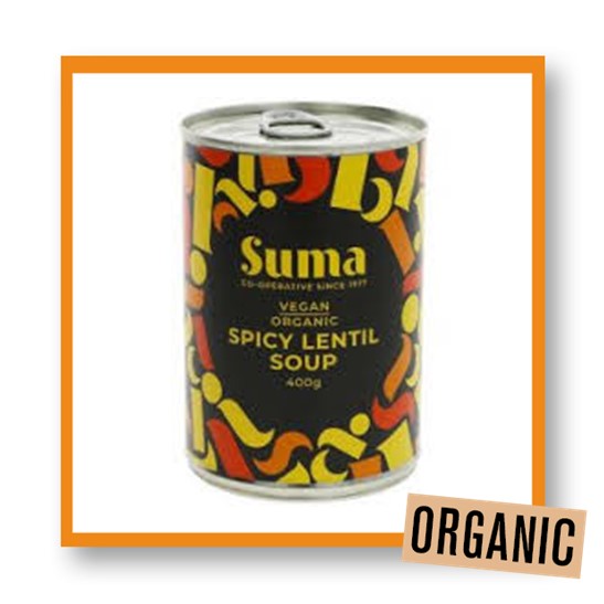Suma Organic Vegan Spicy Lentil Soup