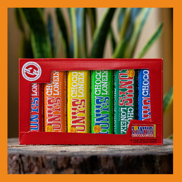 Tony's Chocolonely Rainbow Tasting Pack