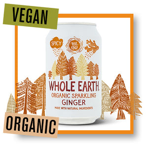 Whole Earth Organic Sparkling Ginger Drink
