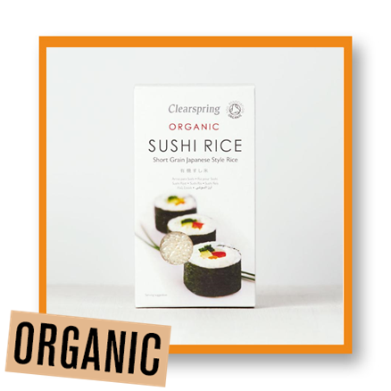 Clearspring Organic White Sushi Rice
