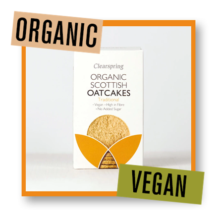 Clearspring Organic Traditional Scottish Oatcakes