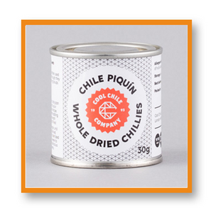 Cool Chile Co Whole Piquin Chillies Tin
