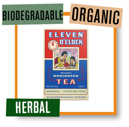 Eleven O'Clock Organic Rooibosch Teabags