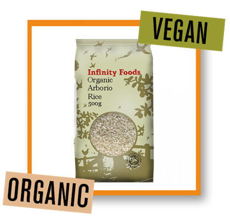 Infinity Foods Organic White Arborio Risotto Rice
