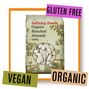 Infinity Foods Organic Blanched Almonds