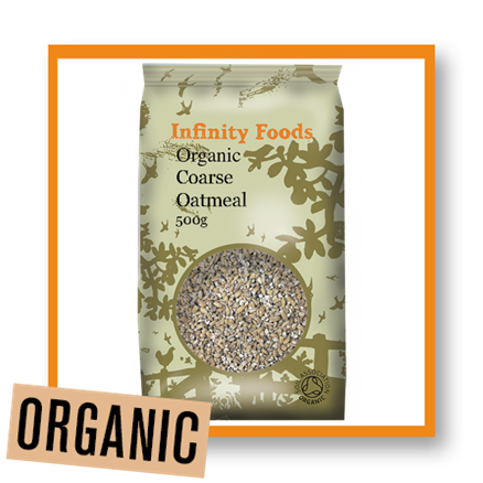 Infinity Foods Organic Coarse (Pinhead) Oatmeal